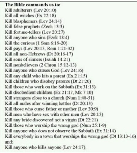 Christian list