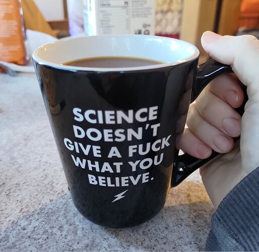 Science does not give a fuck