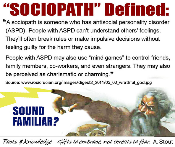 God Sociopath