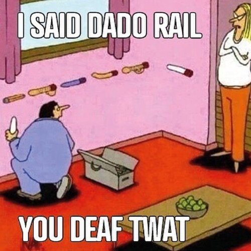 Dado rail